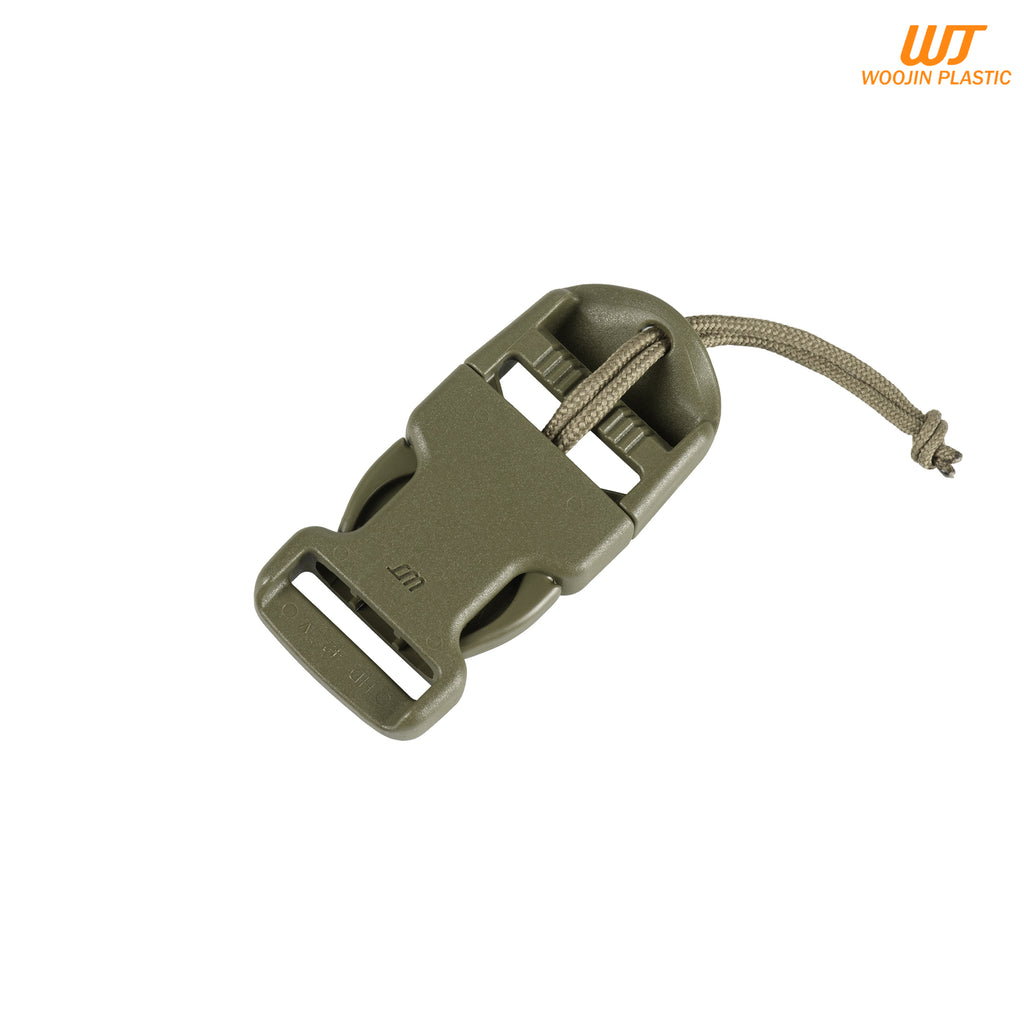 Woojin Plastic фастекс швидкого скидання Quick R/Pulling NTSR 25mm Olive
