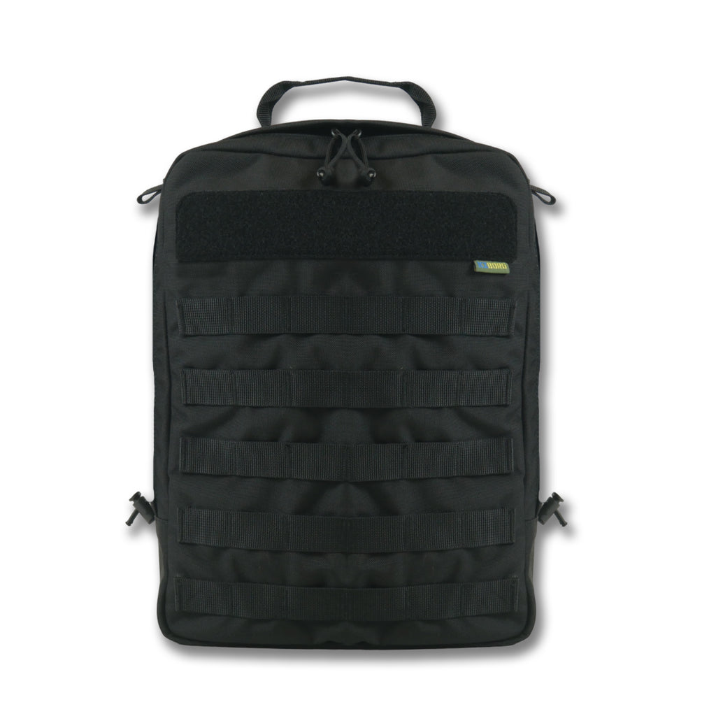 Рюкзак з MOLLE швидкоз'ємний чорний