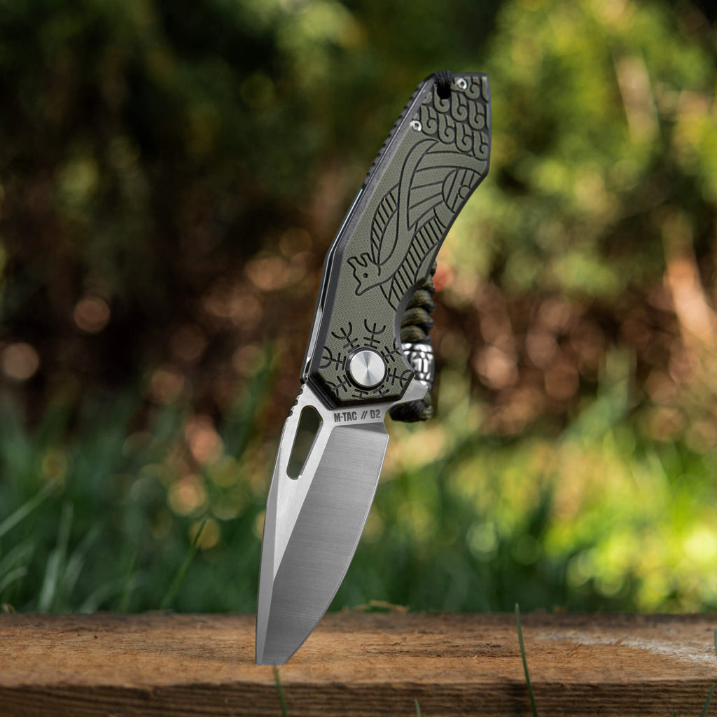 M-Tac ніж складний Type 12 Scandinavian Black/Olive