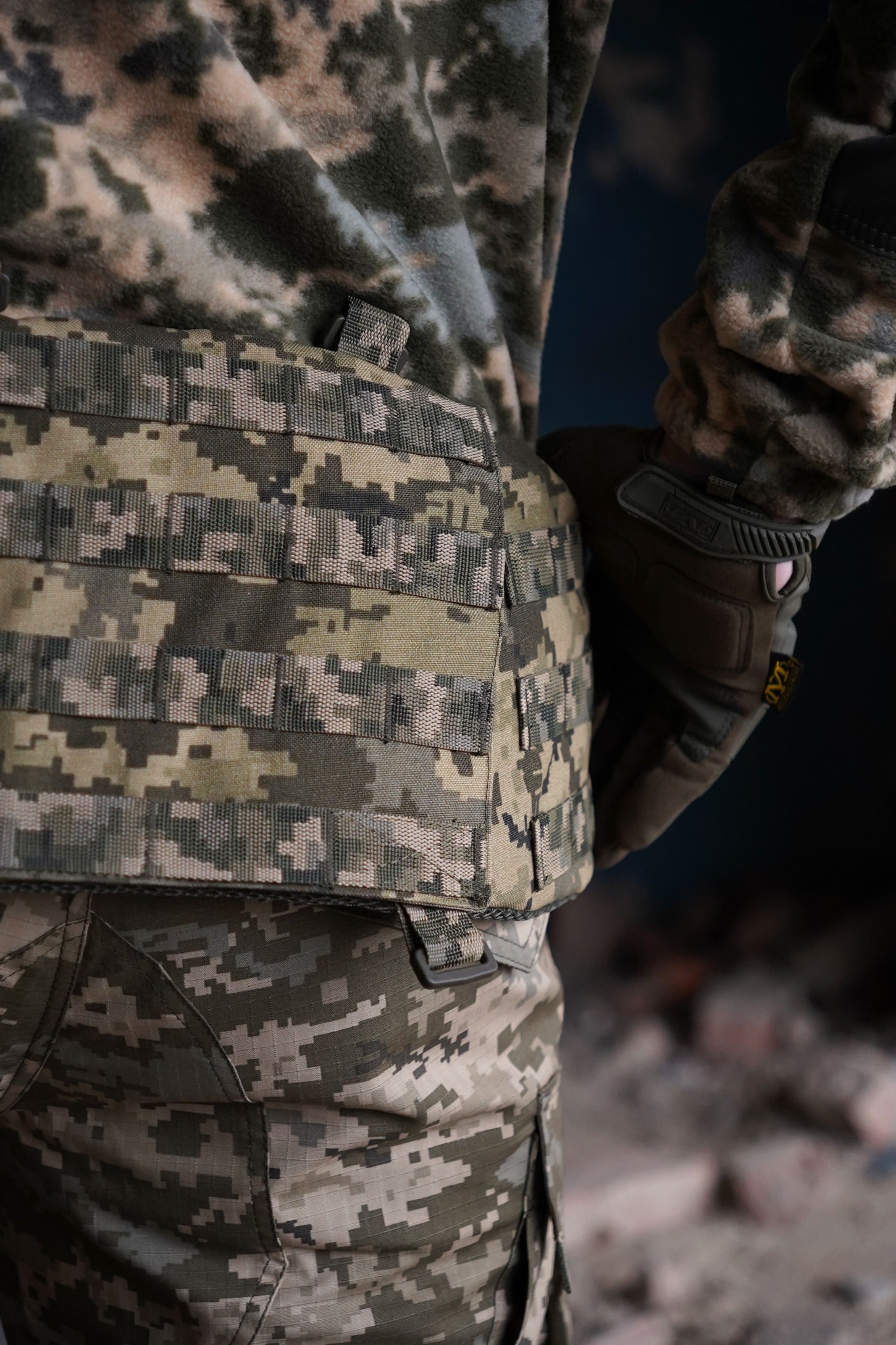 Розвантажувальний пояс РПС Kiborg R-1 GEN.2 (S) Піксель (з захистом 1 клас Militex)