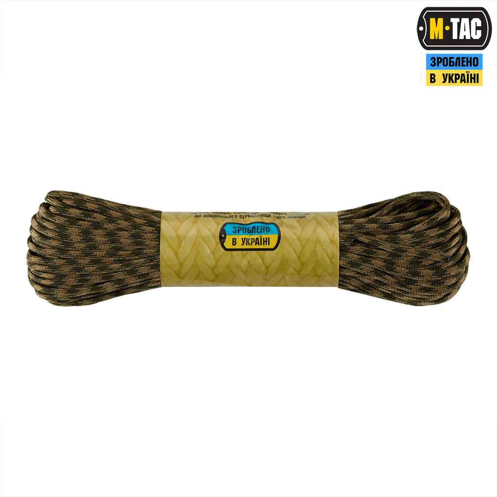 M-Tac паракорд 550 type III Coyote/Od Green 30м