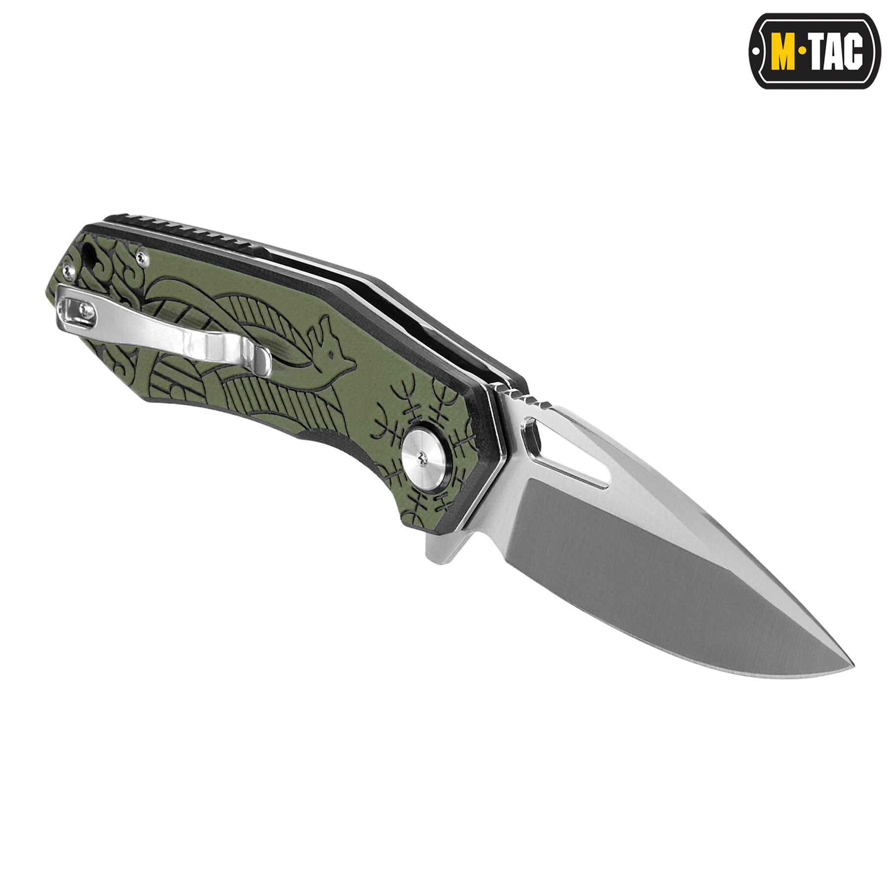 M-Tac ніж складний Type 12 Scandinavian Black/Olive