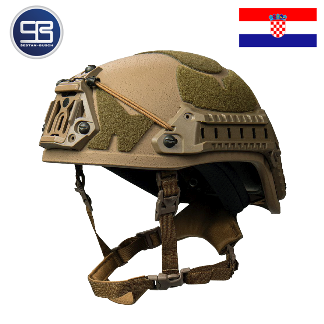 Балістичний шолом Sestan-Busch Helmet High Cut (BK-ACH-HC). Койот