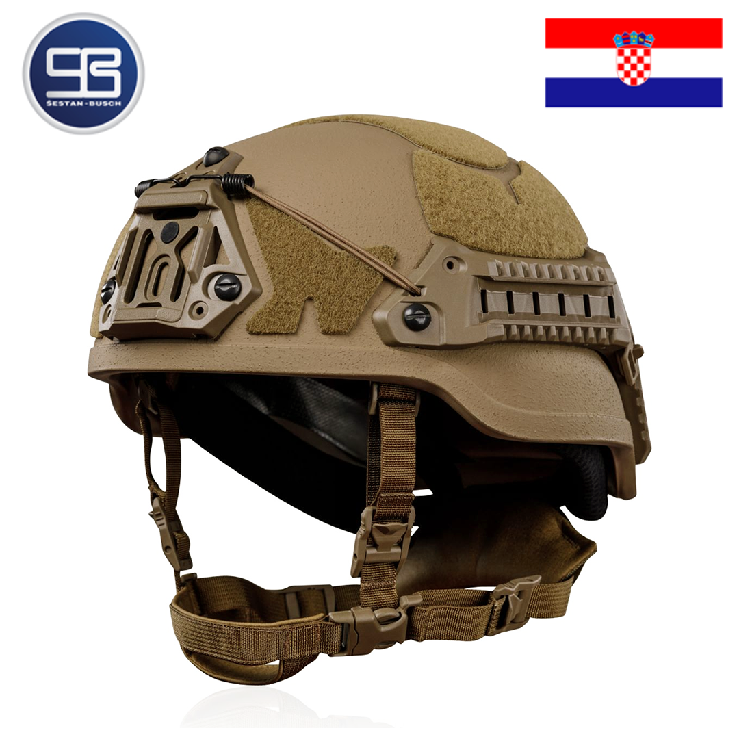 Балістичний шолом Sestan-Busch Helmet Mid Cut (BK-ACH-MC). Койот