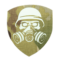 Шеврон Camotec Хім. Солдат (7*8) MC/Люмін
