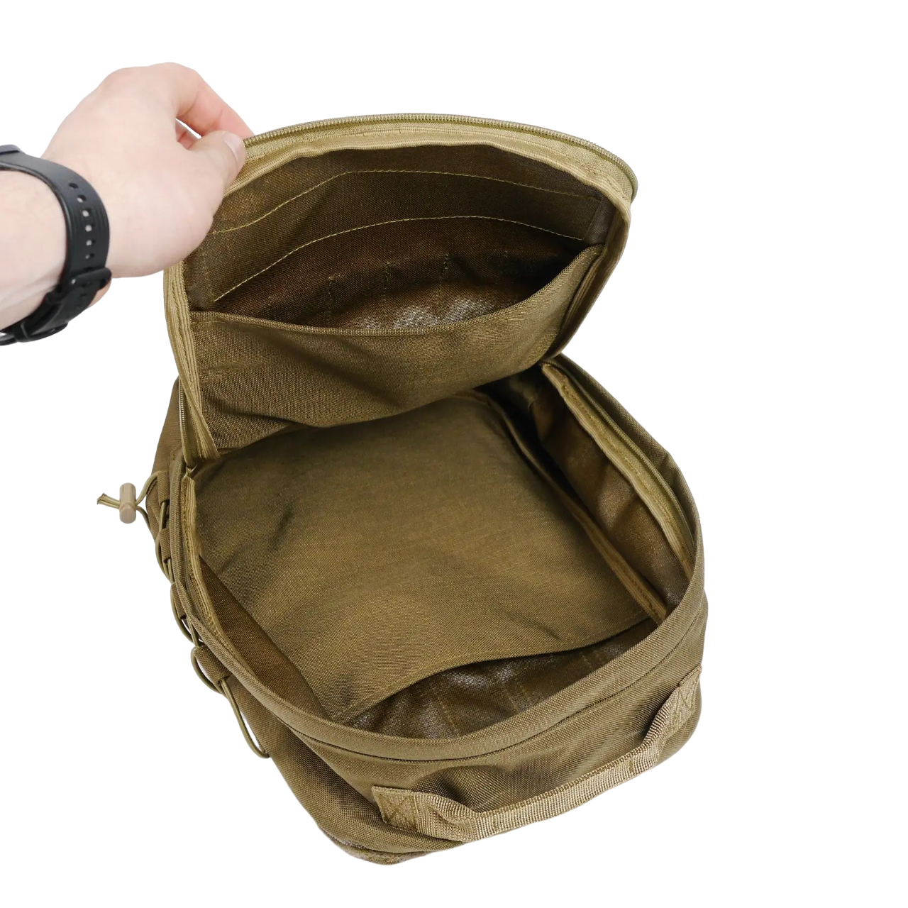 Рюкзак з MOLLE швидкоз'ємний койот