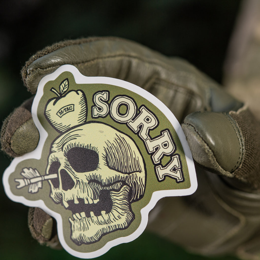 M-Tac наклейка SORRY Ranger Green