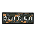 Патч пвх SKILL TO KILL mini Orange