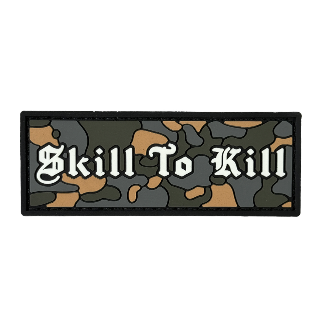 Патч пвх SKILL TO KILL mini Orange