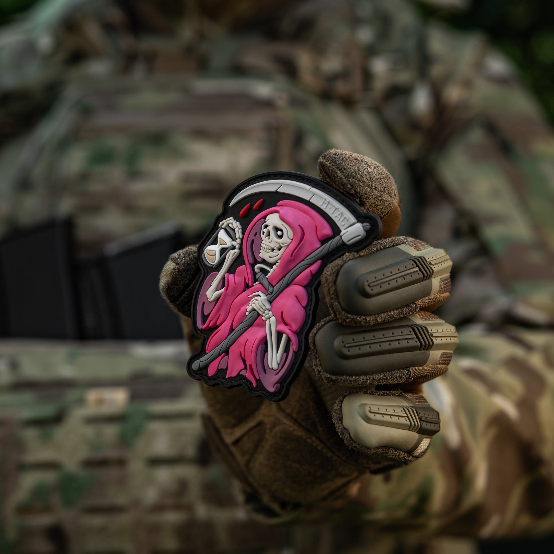 M-Tac нашивка Time PVC Pink/Black