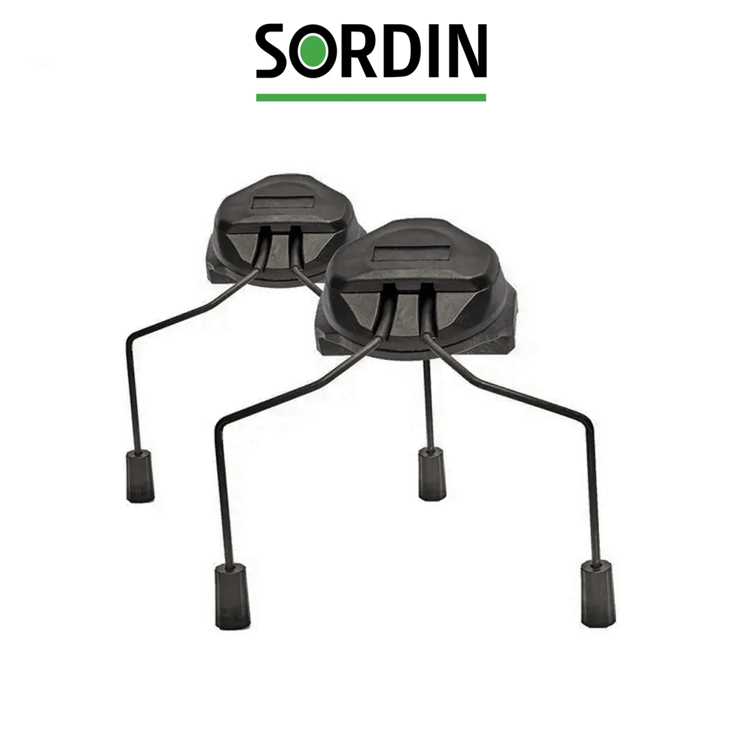 Адаптери на рейки шолома для навушників MSA SORDIN SUPREME ARC HELMET RAIL ADAPTER. Чорні
