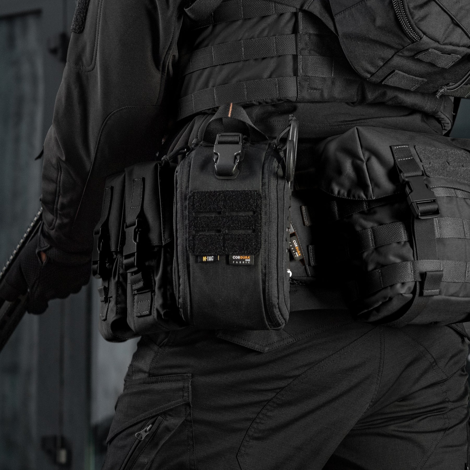 M-Tac підсумок медичний Elite Rip Off Gen.II Black