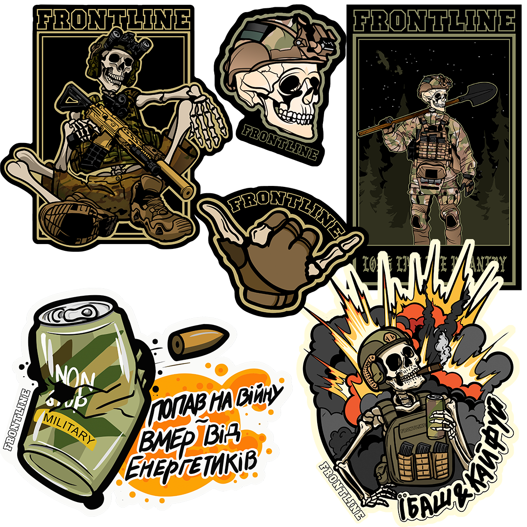 СТІКЕРПАК FRONTLINE 6 шт