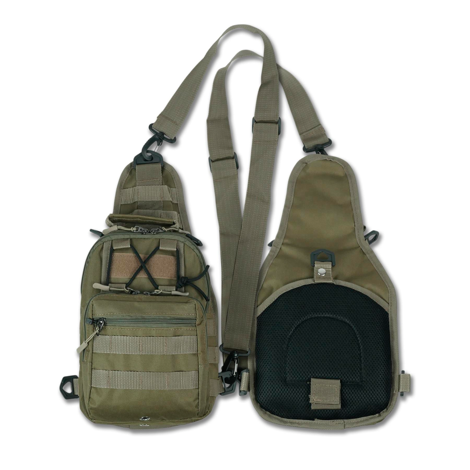 Сумка через плече — Койот з MOLLE-системою