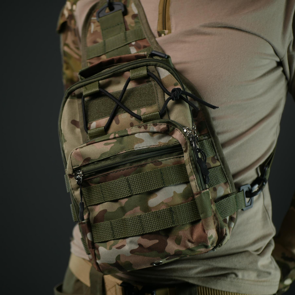 Сумка через плече — Мультикам з MOLLE-системою