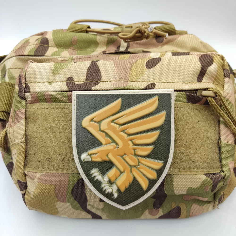 Нашивка ПВХ ЗСУ 95 окремої десантно-штурмової бригади польовий