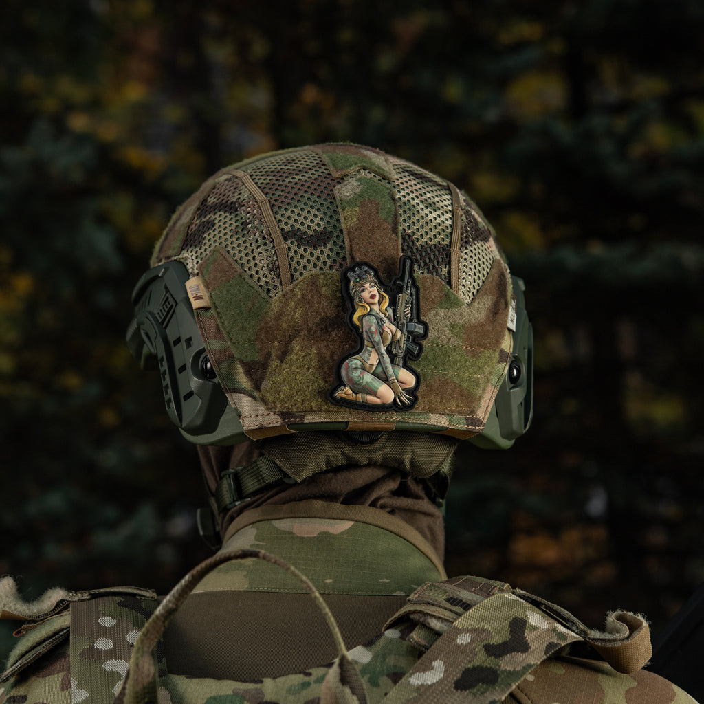 M-Tac нашивка Tactical girl №5 PVC Якудза