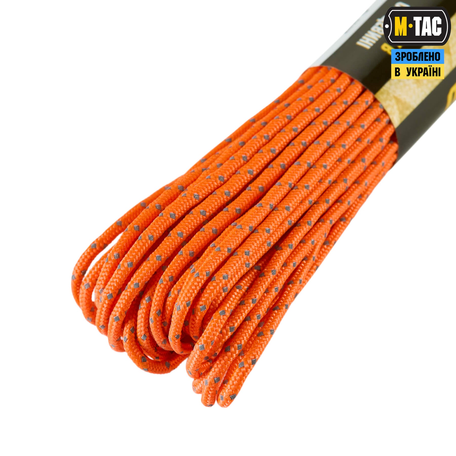 M-Tac паракорд Minicord Reflective Orange 15м