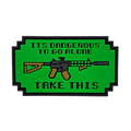 Патч Take This – AR-15