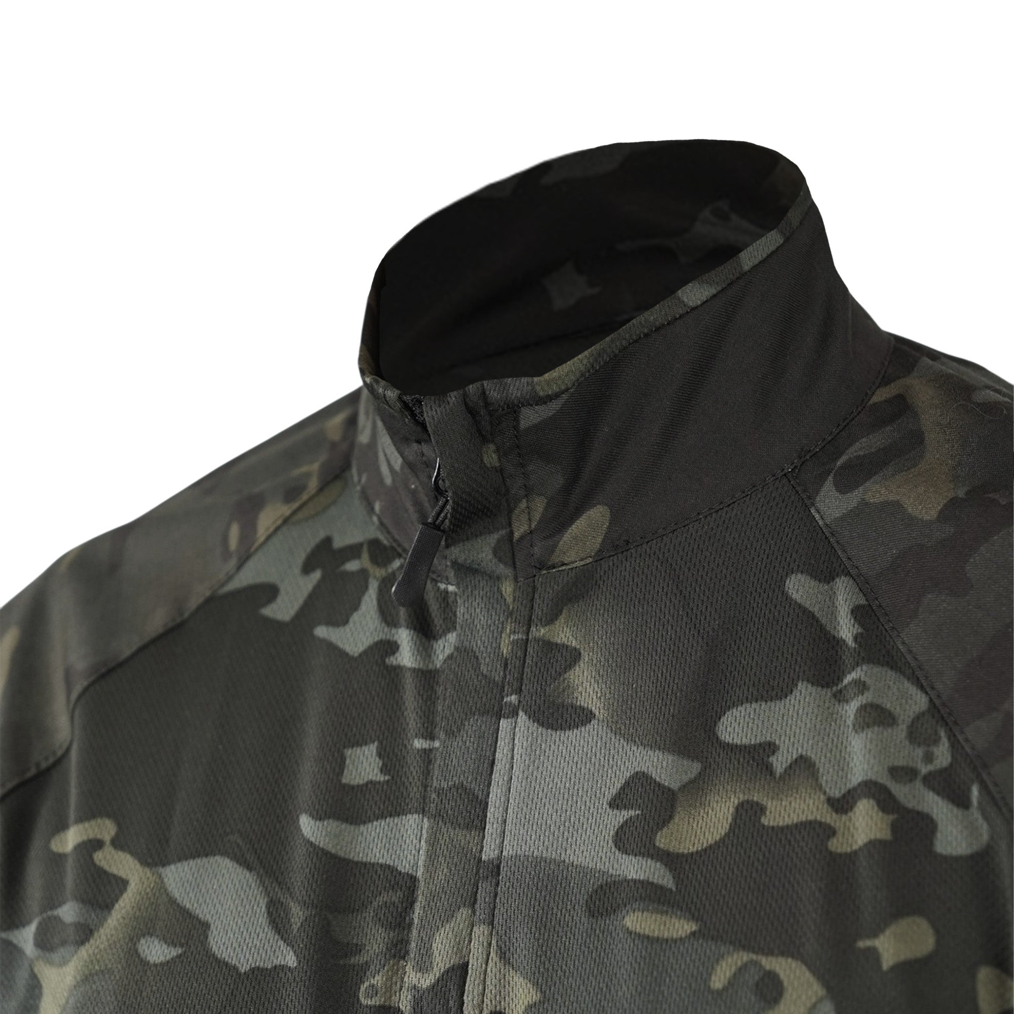 Тактична сорочка УБАКС UA (CoolPass) з довгим рукавом Black Multicam-S