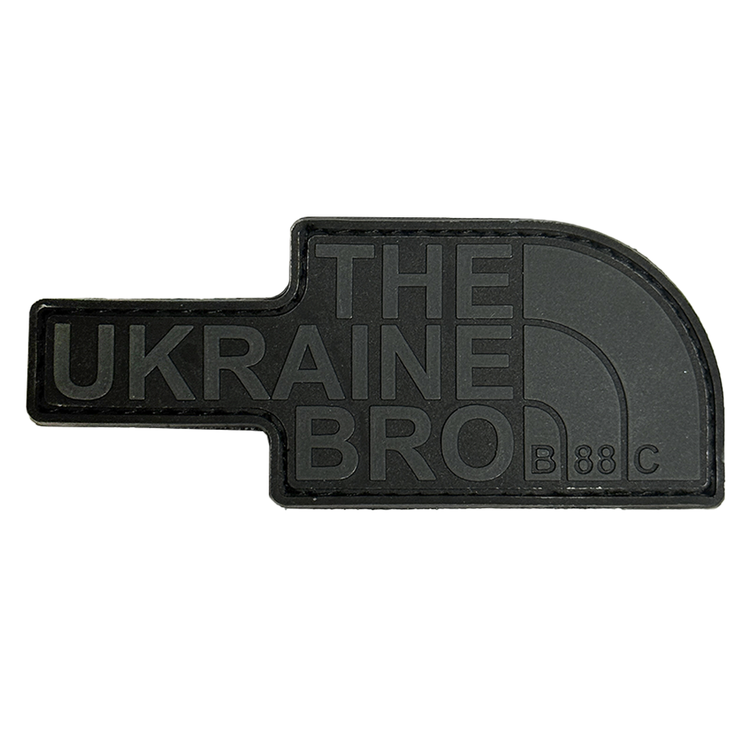 Патч THE UKRAINE BRO Grey