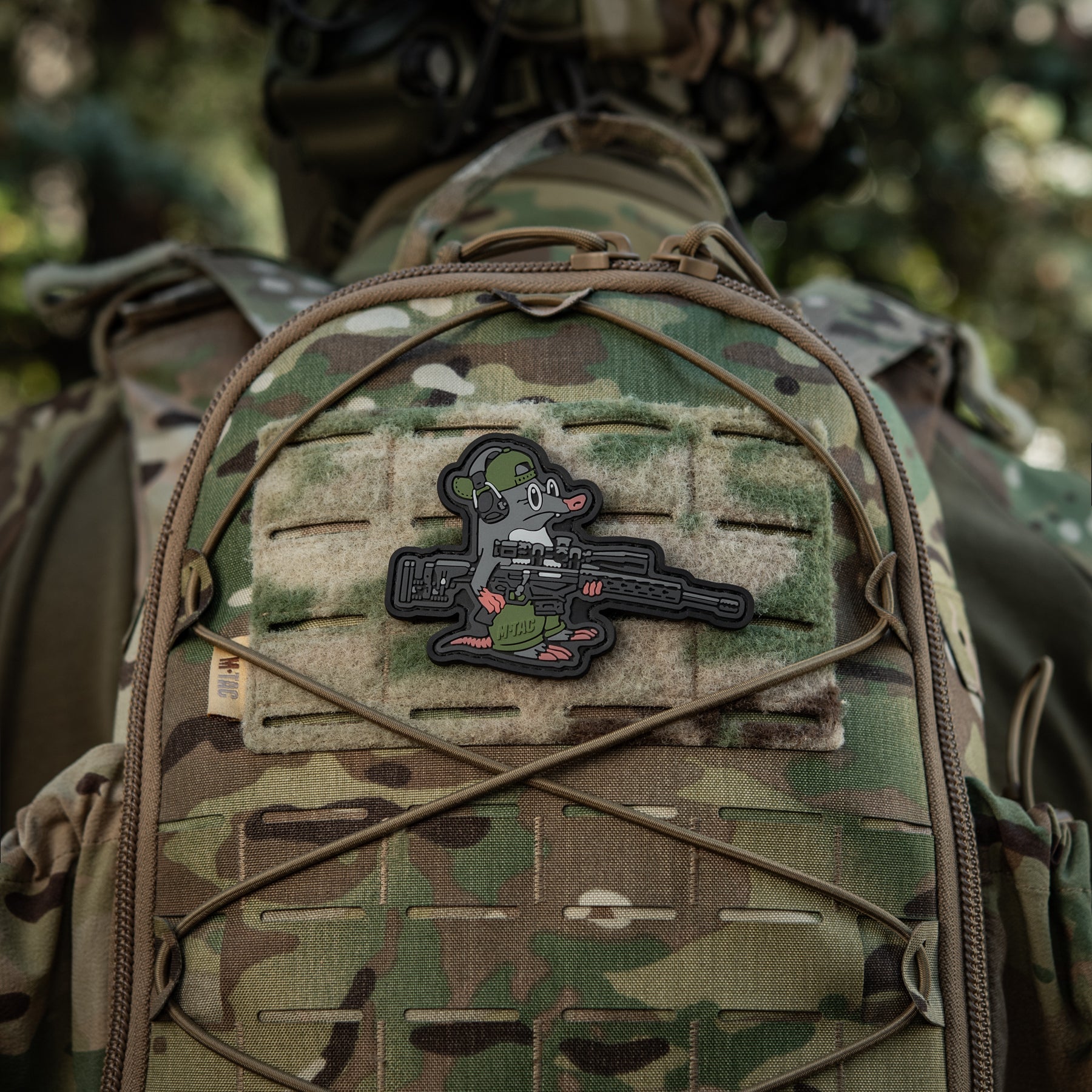 M-Tac нашивка Кріт (PVC)