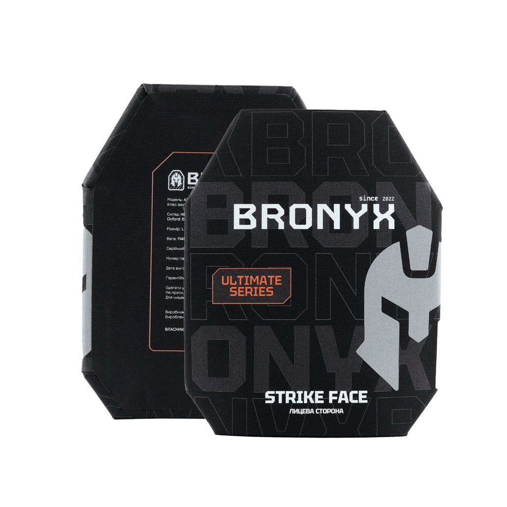 BRONYX бронеплита Ultimate 3го класу, розмір L (пара)