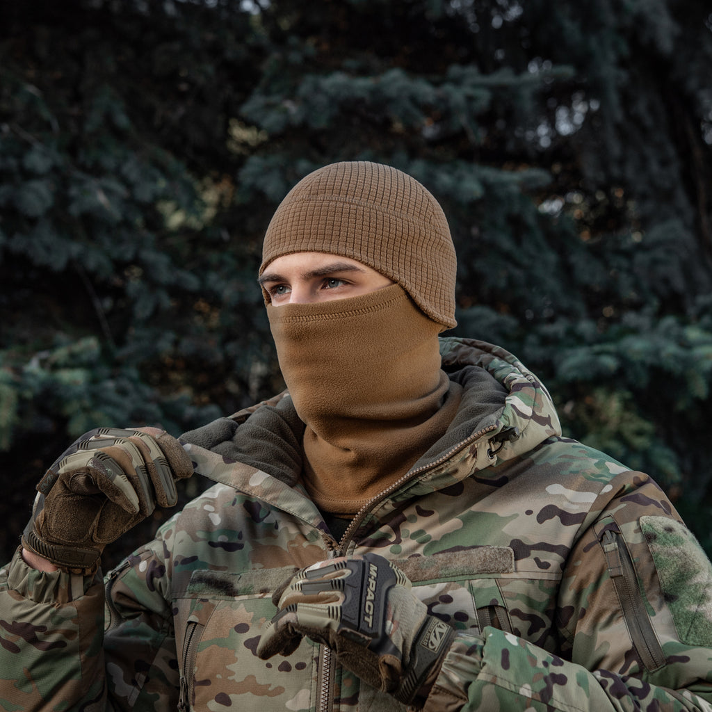 M-Tac шапка-підшоломник Gen.II фліс ріп-стоп Coyote Brown