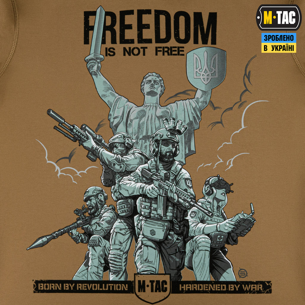 M-Tac кофта Hoodie Freedom Coyote Brown