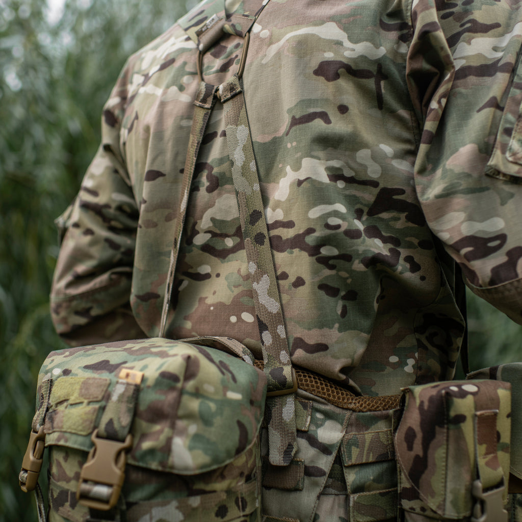 M-Tac ремені плечові для тактичного пояса Laser Cut Multicam