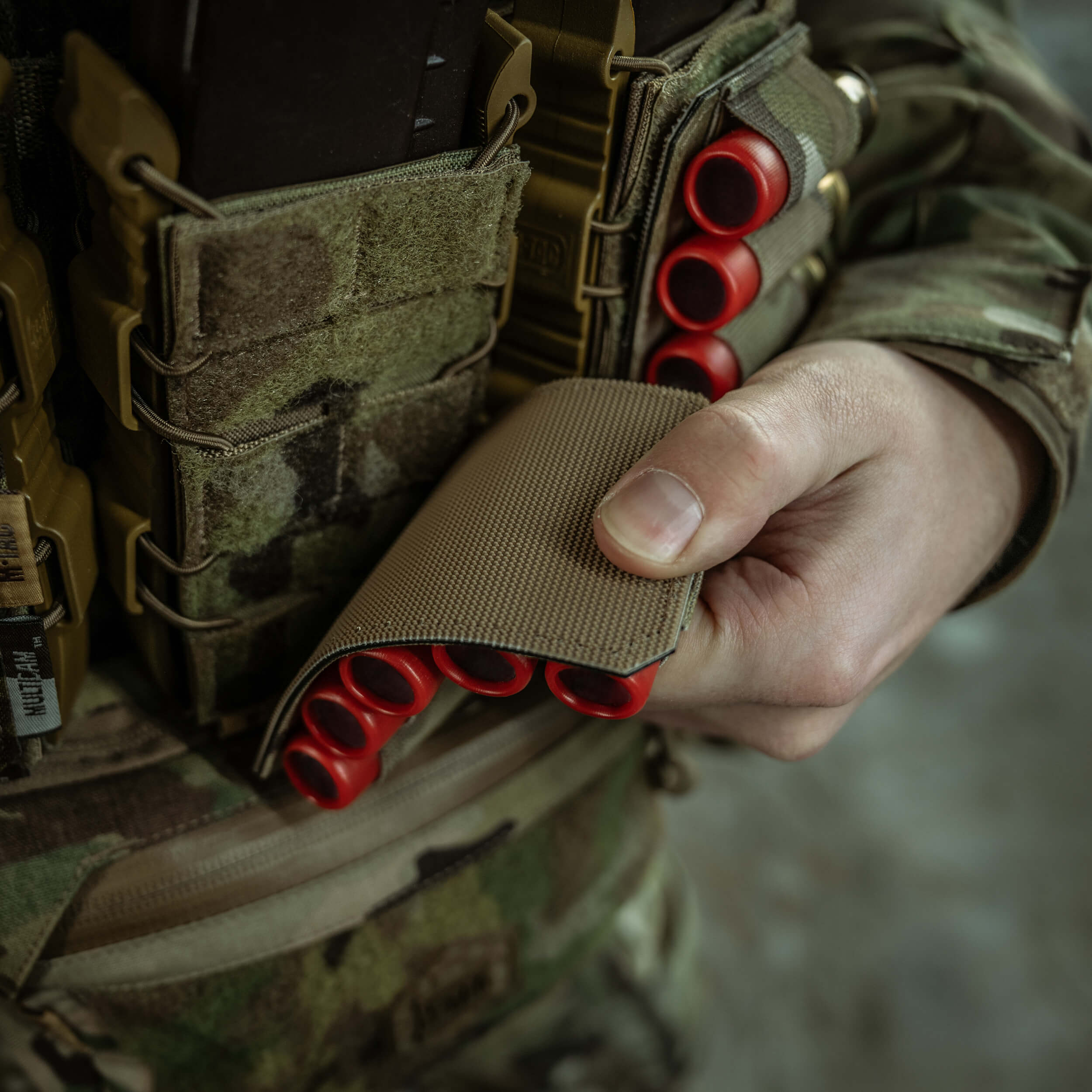 M-Tac Патронташ на липучці для набоїв 12 калібру Multicam