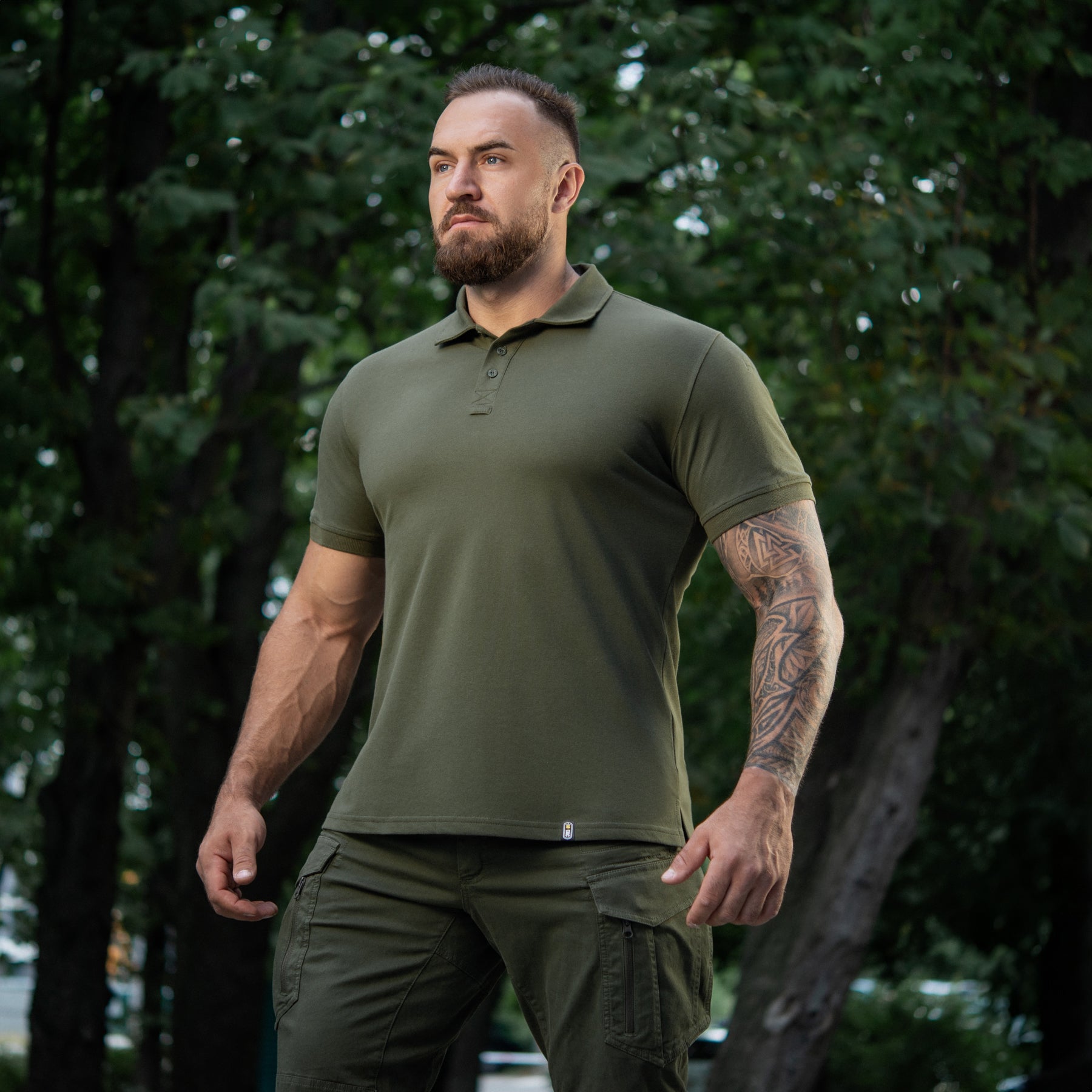 M-Tac поло Basic 65/35 Army Olive
