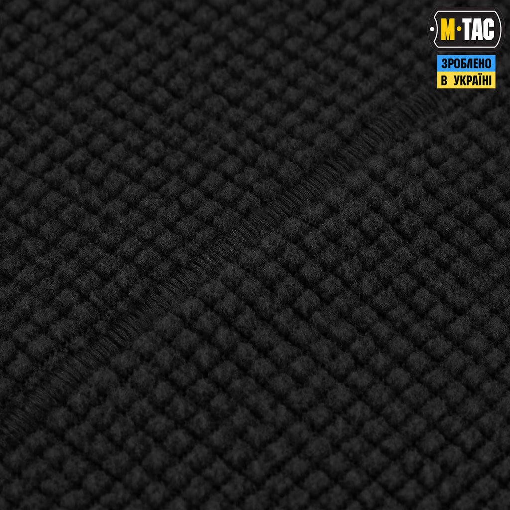 M-Tac шарф-труба довгий мікрофліс ріп-стоп Black