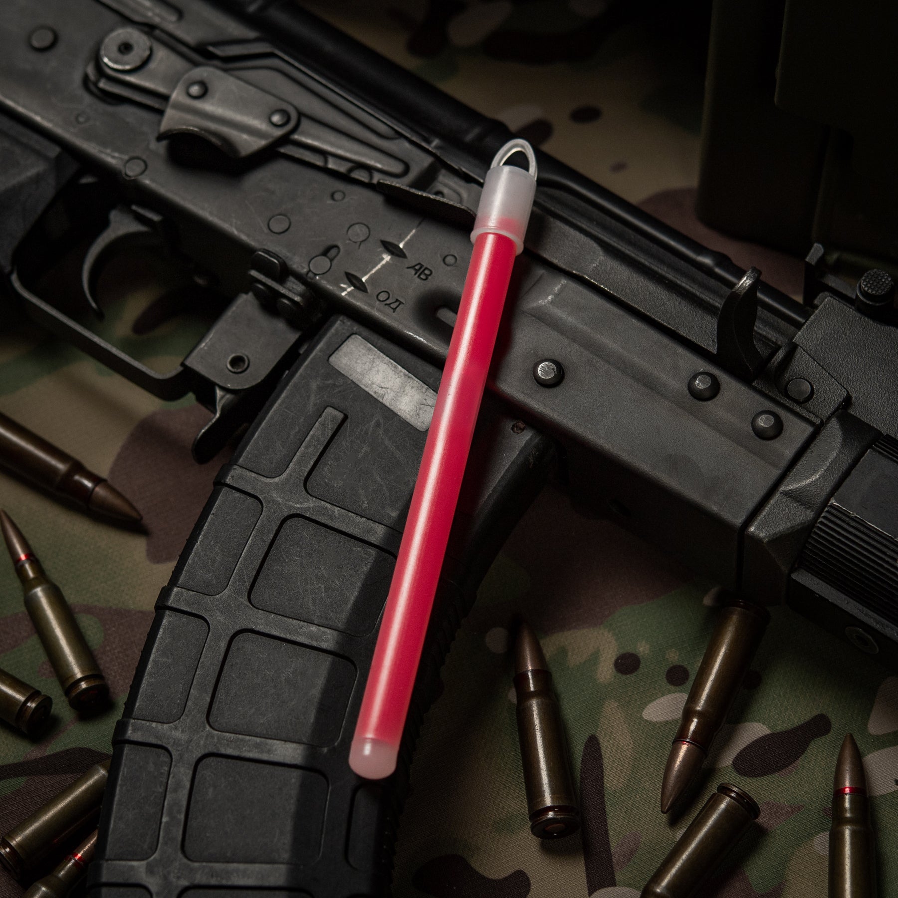 M-Tac химсвет 15 см червоний