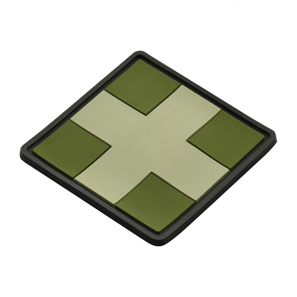 M-Tac нашивка Medic Cross Square ПВХ олива