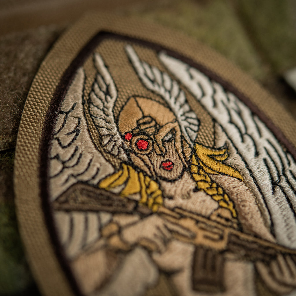 M-Tac нашивка Valkyrie (вишивка) Coyote