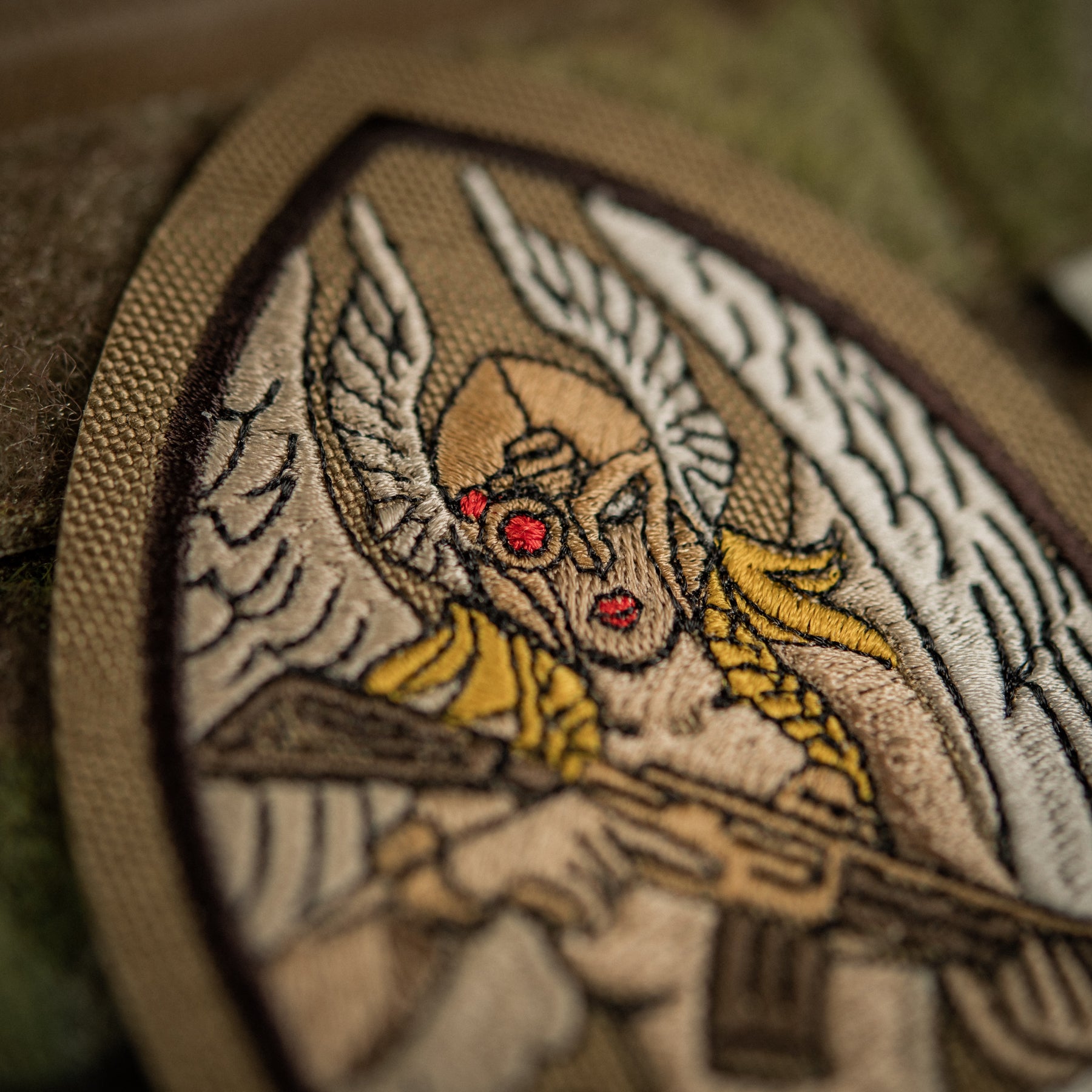 M-Tac нашивка Valkyrie (вишивка) Coyote