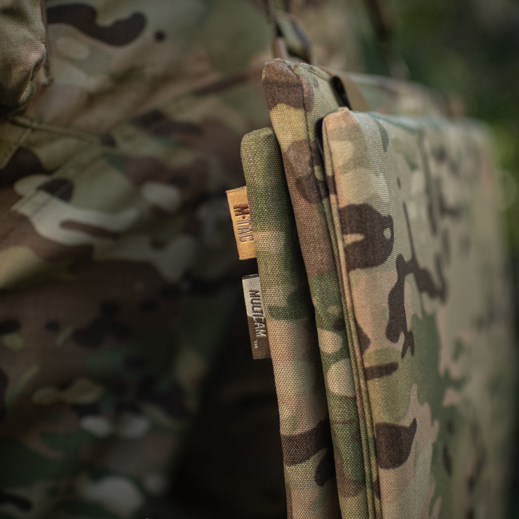 M-Tac килимок для сидіння трьохсекційний з балістичним пакетом 1 клас (BRONYX) Multicam