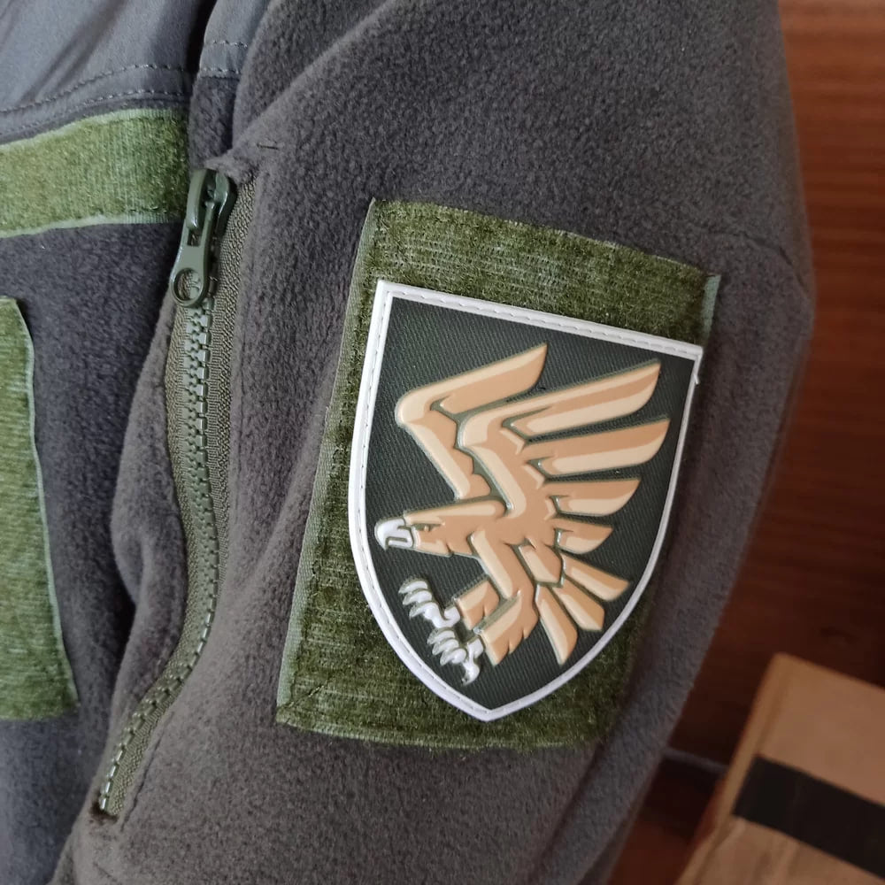 Нашивка ПВХ ЗСУ 95 окремої десантно-штурмової бригади польовий