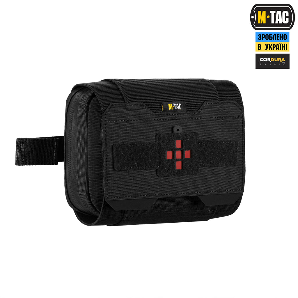 M-Tac підсумок медичний горизонтальний Large Elite Black