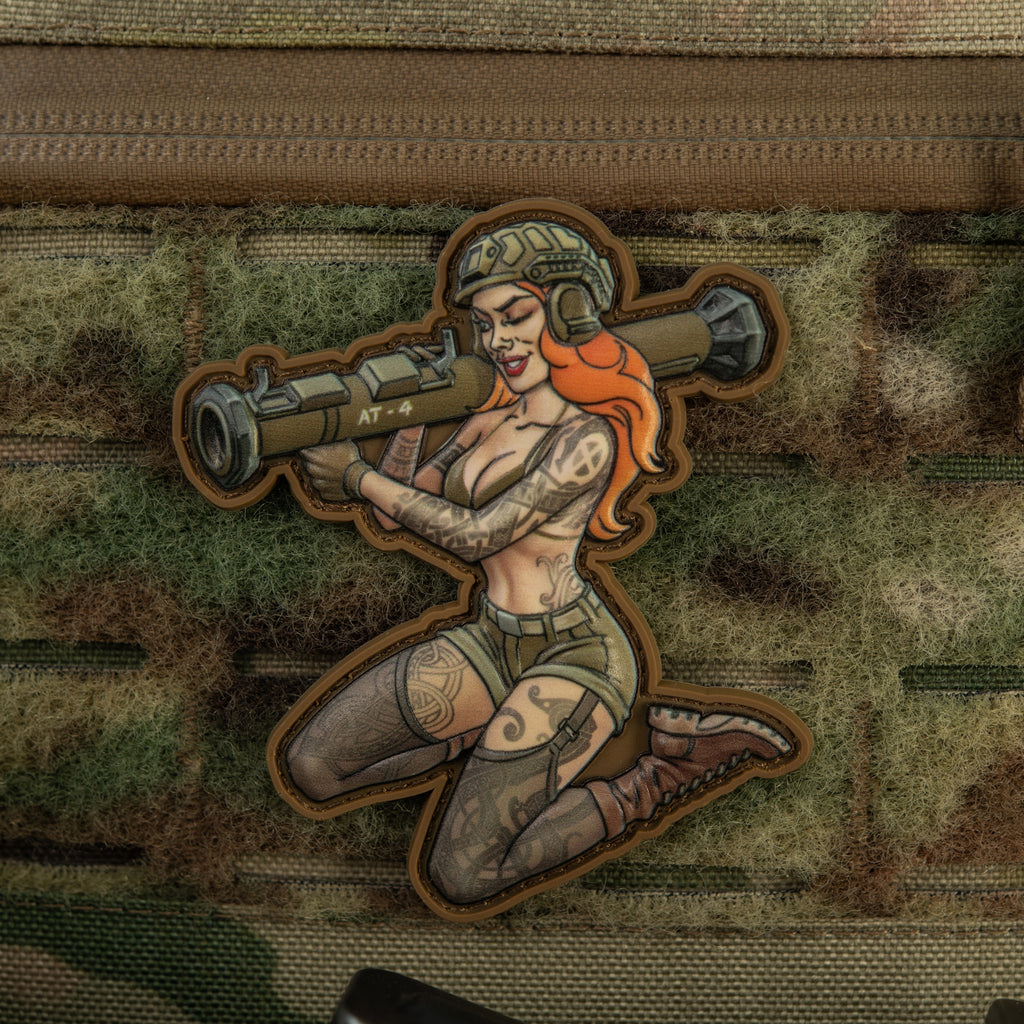 M-Tac нашивка Tactical girl №9 PVC Skandinavik