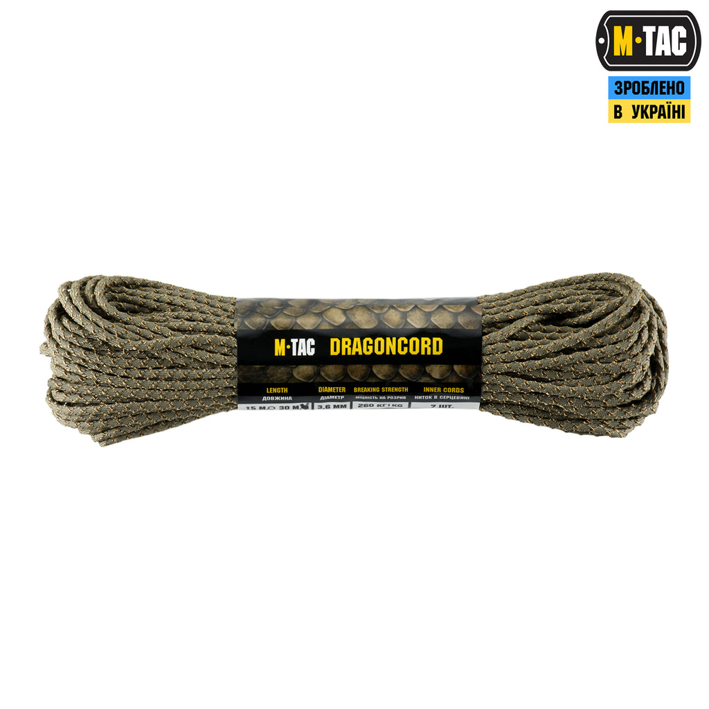 M-Tac паракорд Dragon Cord 30m Tan/Coyote