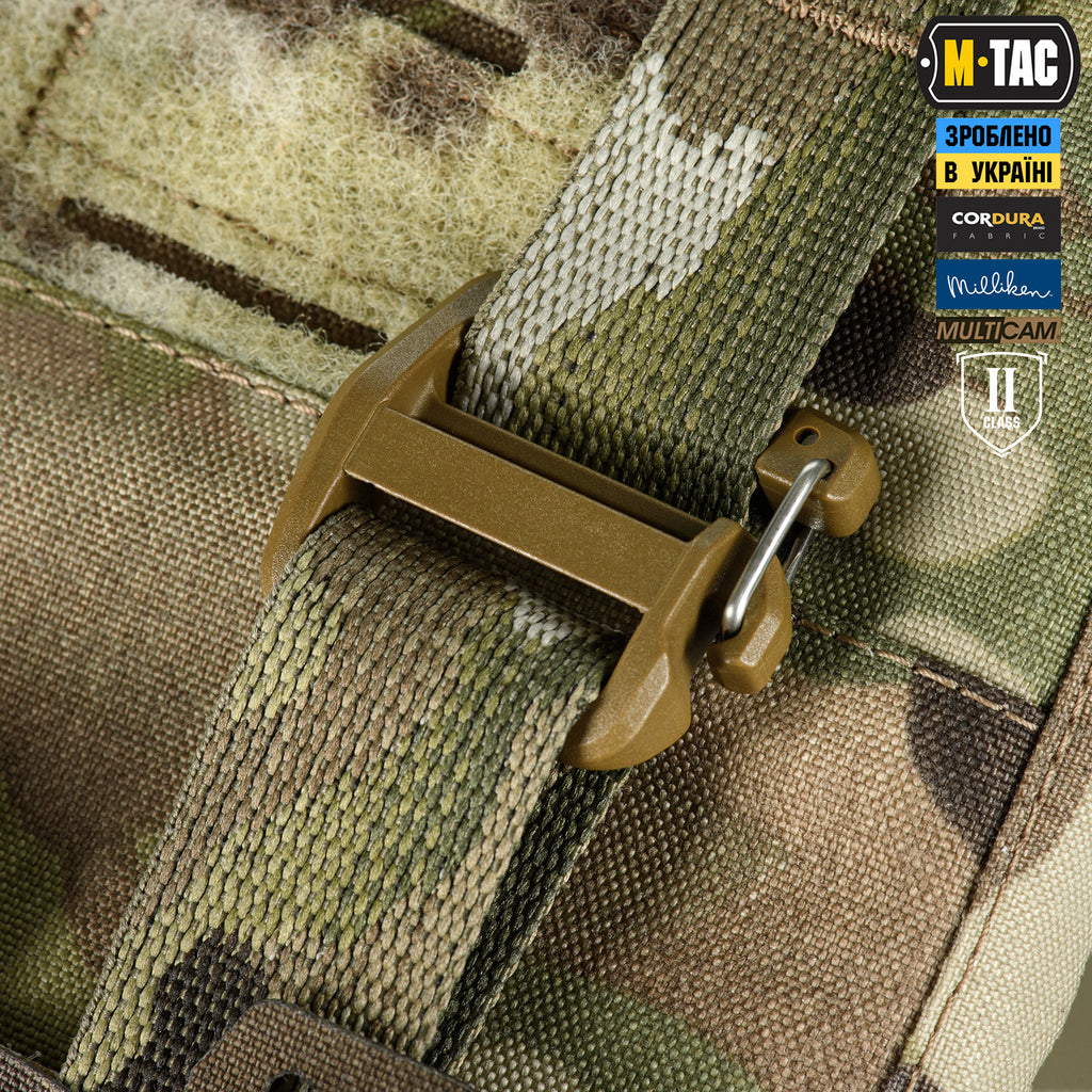 M-Tac плитоноска Cuirass Tiger FAST Elite 2 клас захисту (розмір плити L) Multicam