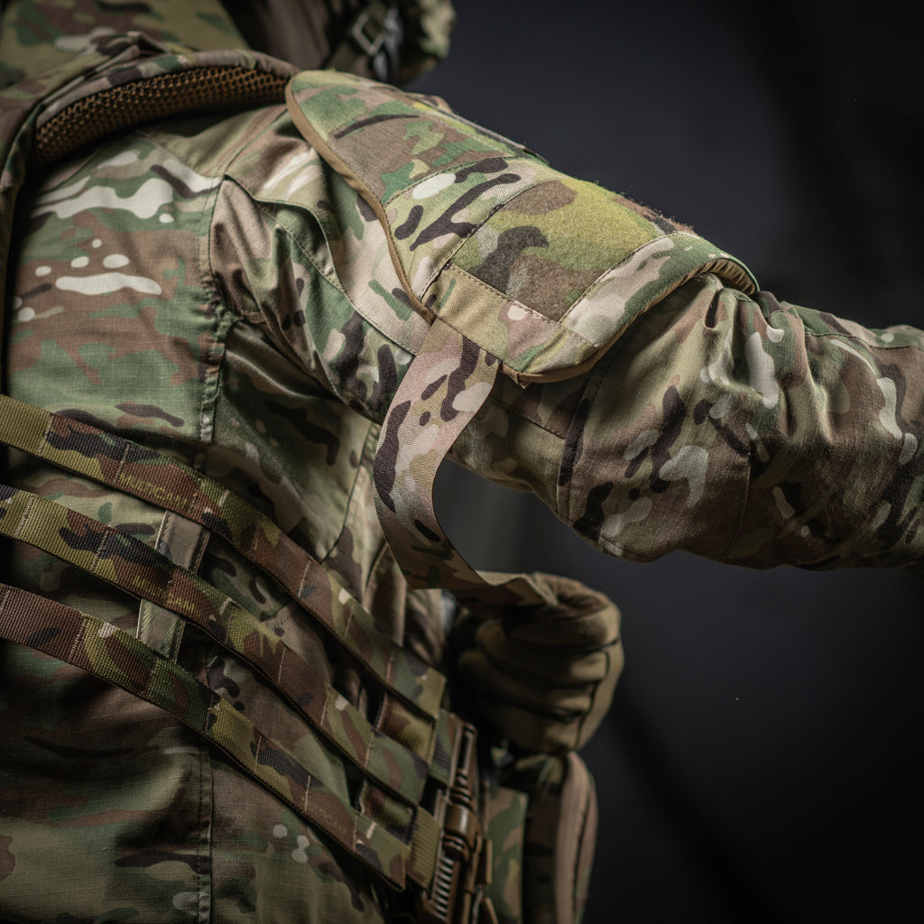 M-Tac плечовий захист з балістичними пакетами 1А для Cuirass QRS Multicam
