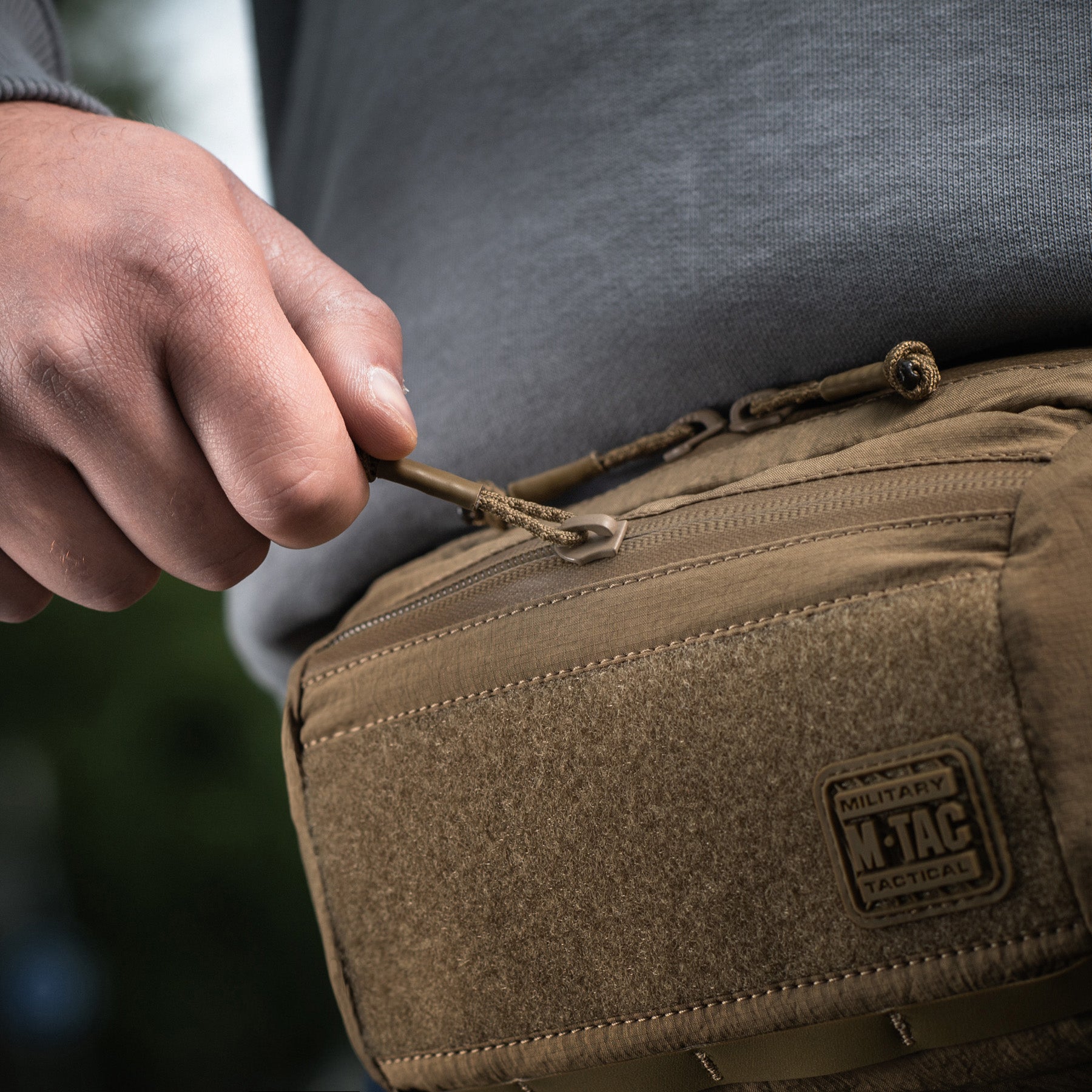 M-Tac сумка City Waist Bag з липучкою Lite-C Elite Coyote