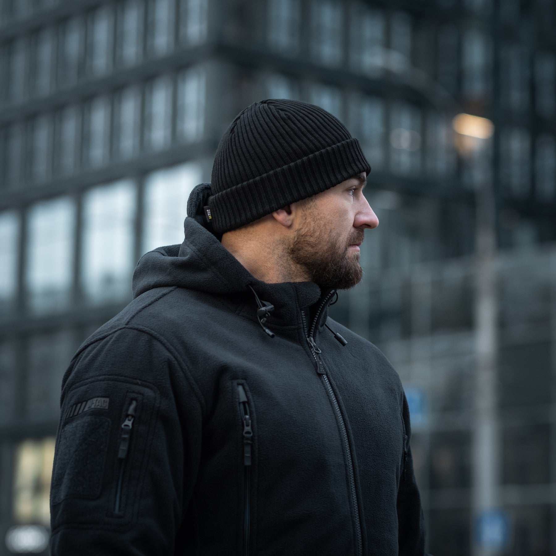 M-Tac шапка вязана 100% акрил Black