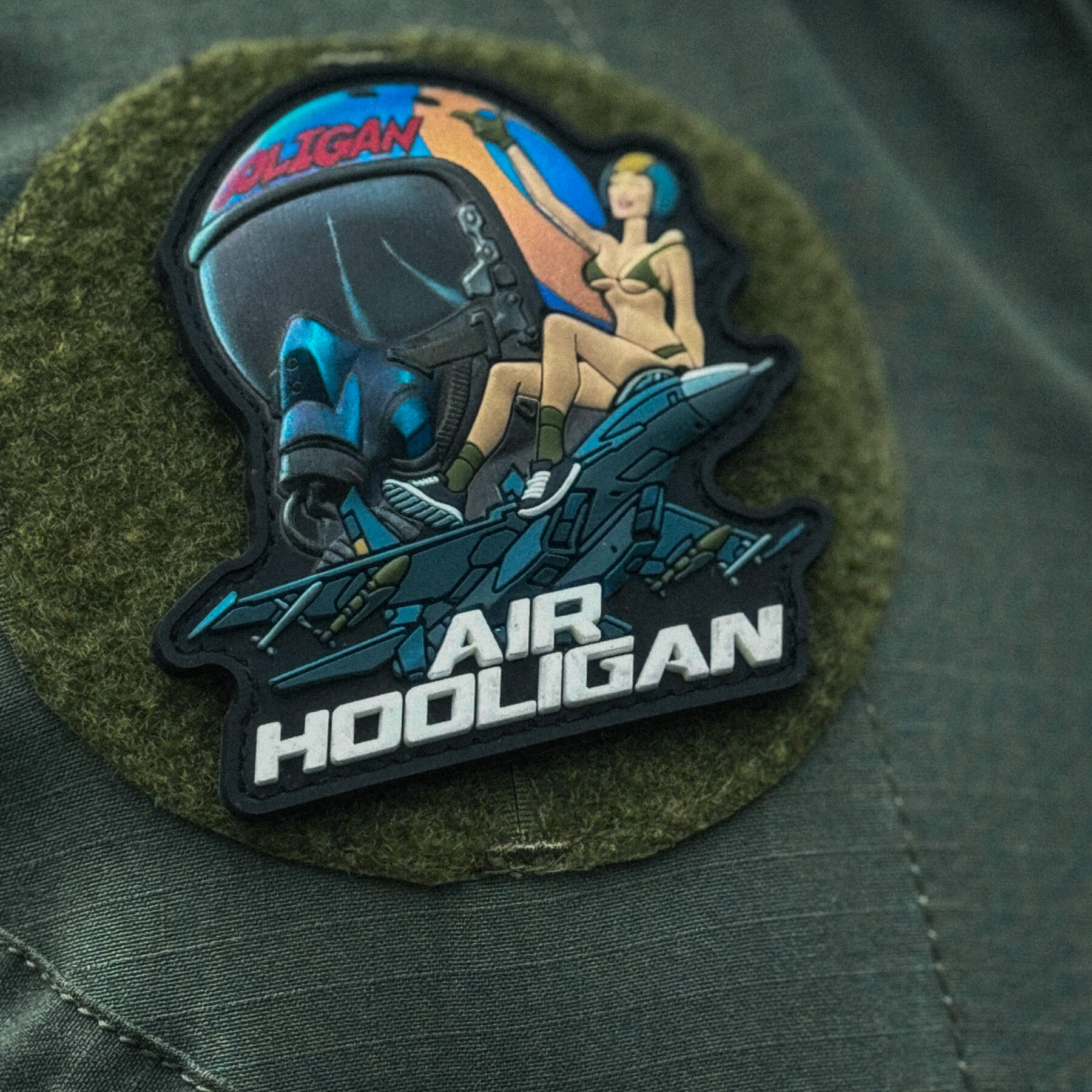 M-Tac нашивка Air Hooligan PVC
