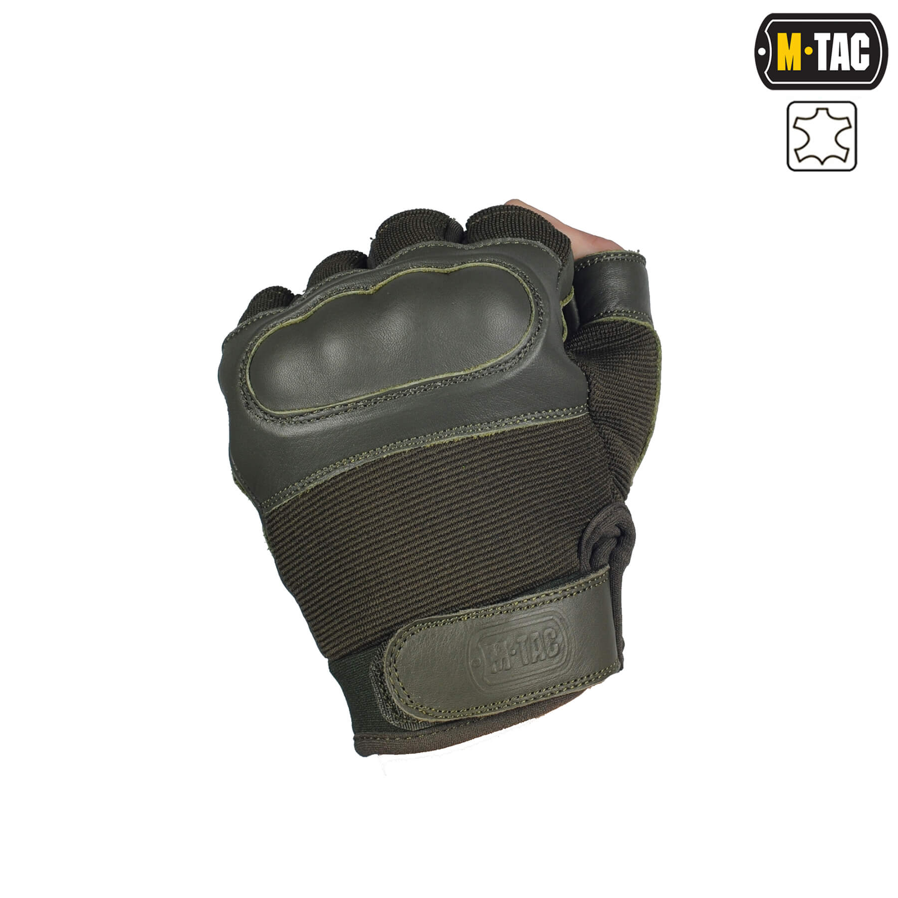 M-Tac рукавички безпалі Assault Tactical Mk.4 Olive