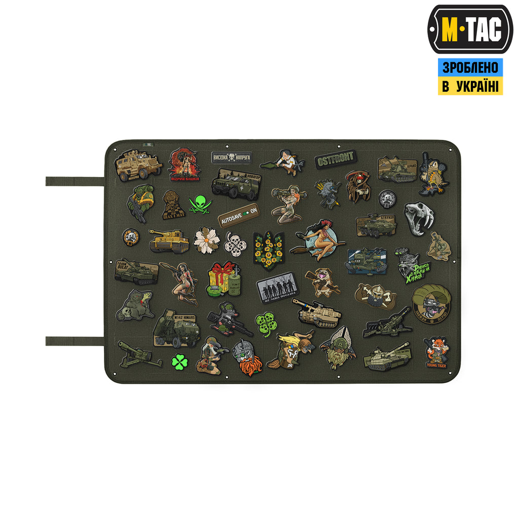 M-Tac панель для нашивок універсальна ROLL 65х95 Ranger Green