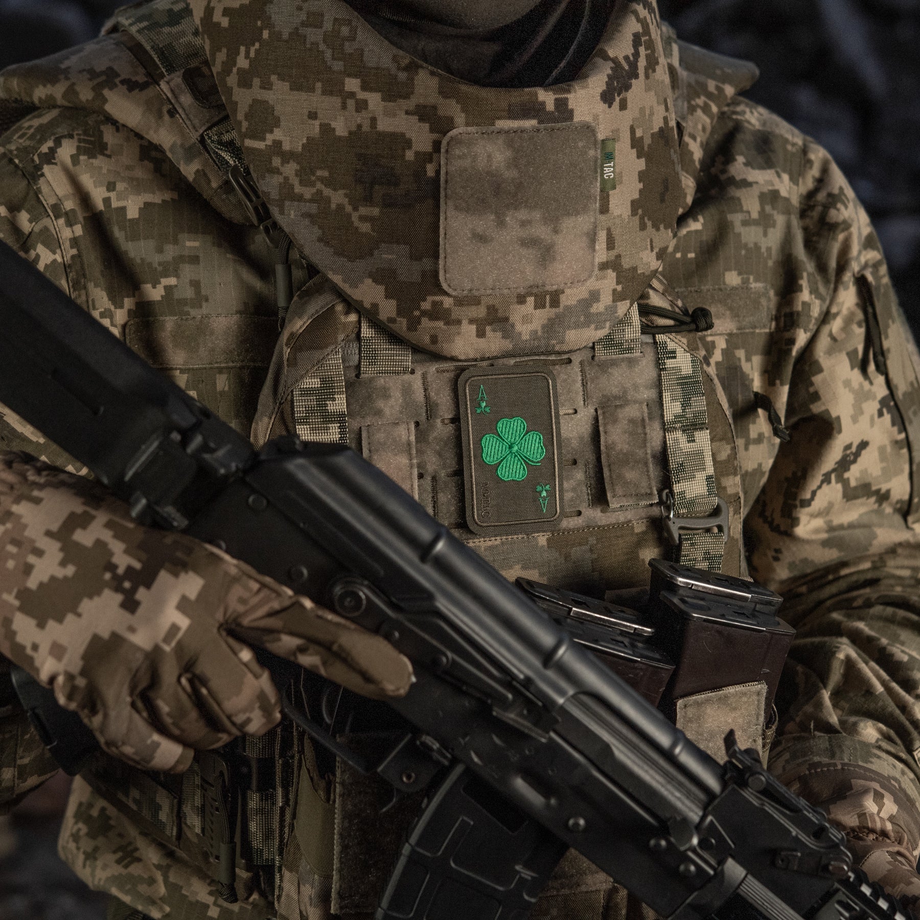 M-Tac нашивка Фартова Карта (вишивка) Ranger Green